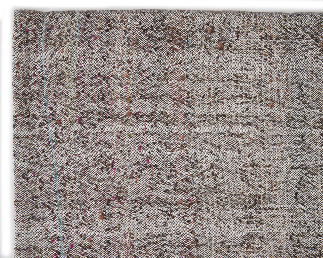 Gray Kilim Rug 7' 1" x 9' 4" | No. VR14312