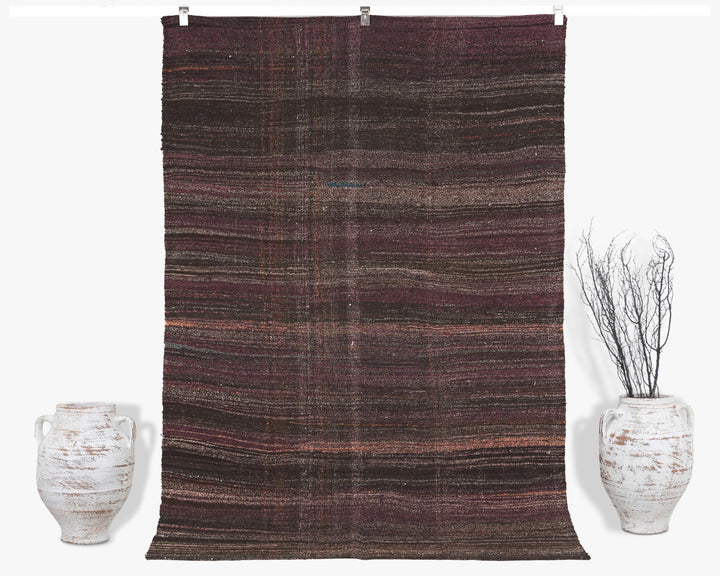 Pink Kilim Rug 7' 5" x 5' 1" | No. VR91750
