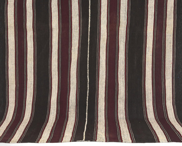 Brown Kilim Rug 5' 1" x 8' | No. VR80665