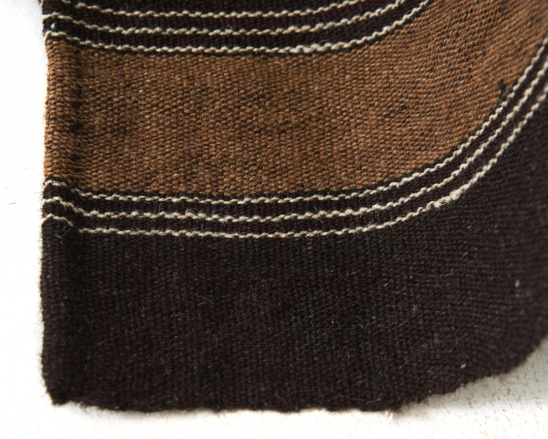 Brown Kilim Rug 5' x 6' 11" | No. VR89788