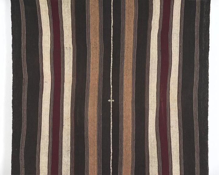 Brown Kilim Rug 4' 10" x 6' 8" | No. VR99875