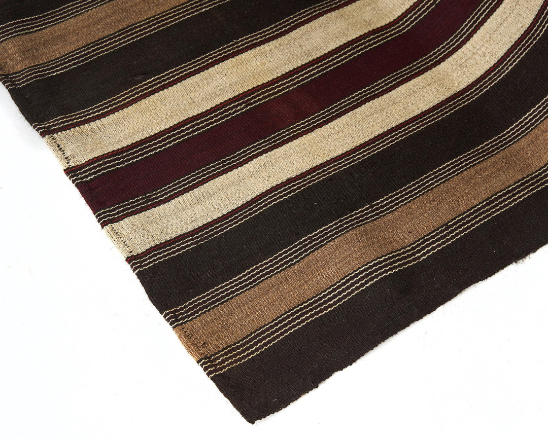 Brown Kilim Rug 4' 10" x 8' 2" | No. VR68733