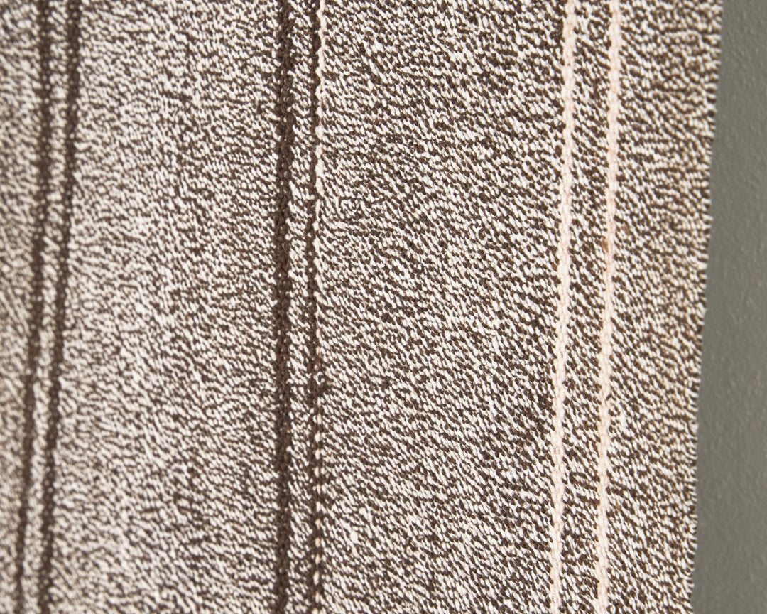 Gray Kilim Rug 6' 3" x 8' 4" | No. VR91247