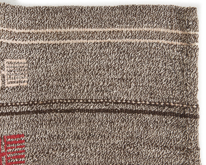 Gray Kilim Rug 6' 3" x 8' 4" | No. VR91247