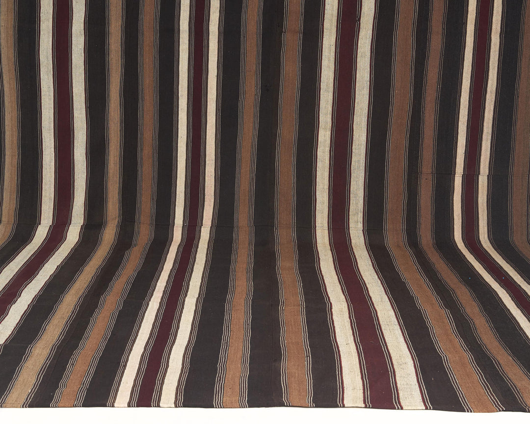 Brown Kilim Rug 9' 2" x 12' 10" | No. VR82848