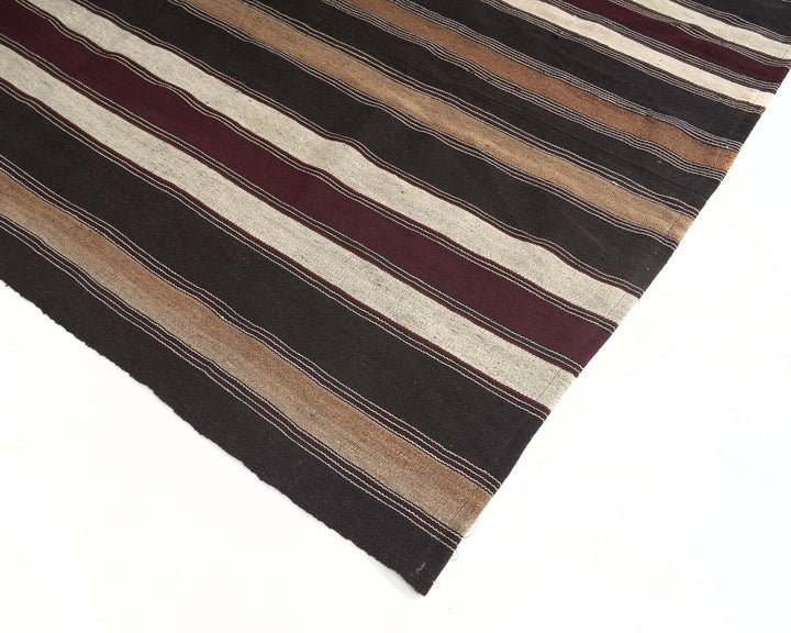 Brown Kilim Rug 9' 2" x 12' 10" | No. VR82848