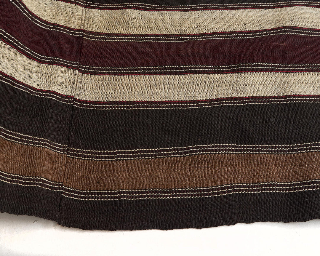 Brown Kilim Rug 9' 6" x 12' 10" | No. VR56809