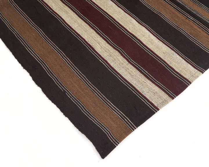 Brown Kilim Rug 9' 6" x 12' 10" | No. VR56809