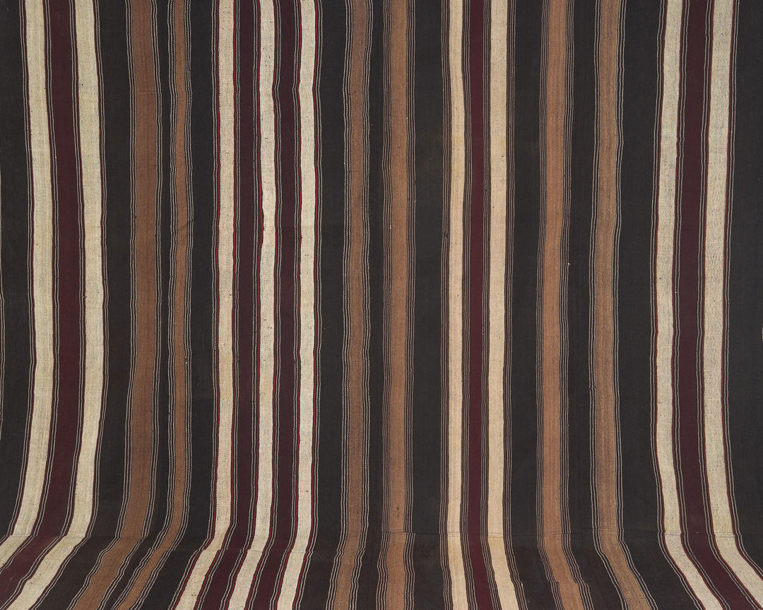 Brown Kilim Rug 9' 6" x 12' 10" | No. VR56809