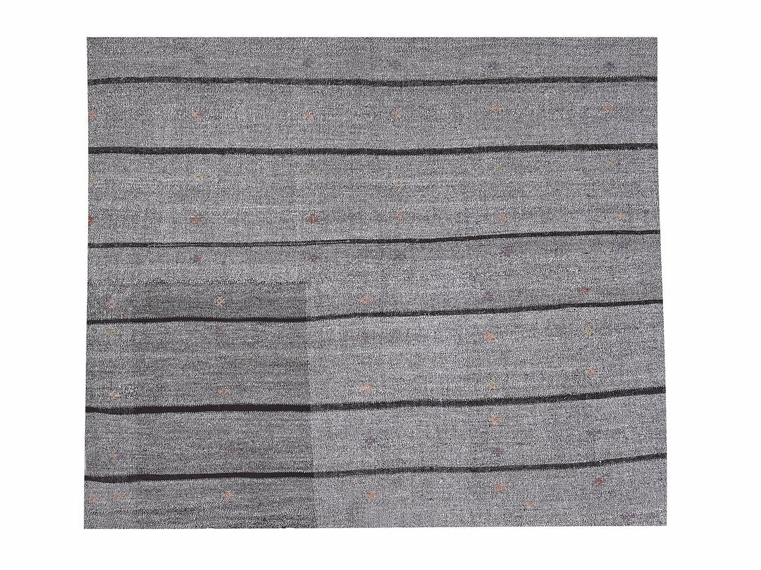 Gray Kilim Rug 6' x 6' 7" | No. VR26903