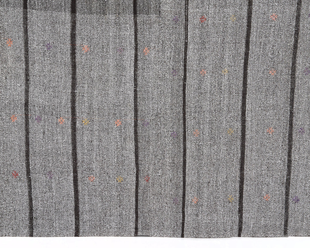 Gray Kilim Rug 6' x 6' 7" | No. VR26903