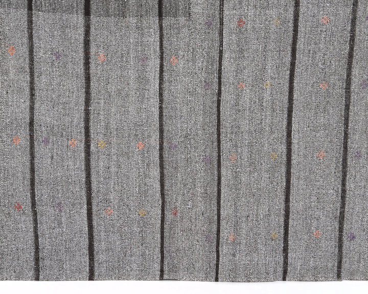 Gray Kilim Rug 6' x 6' 7" | No. VR26903