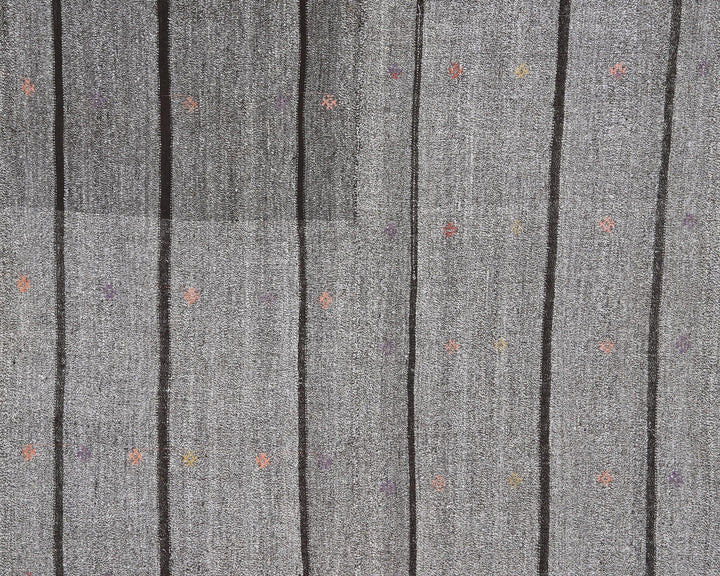 Gray Kilim Rug 6' x 6' 7" | No. VR26903