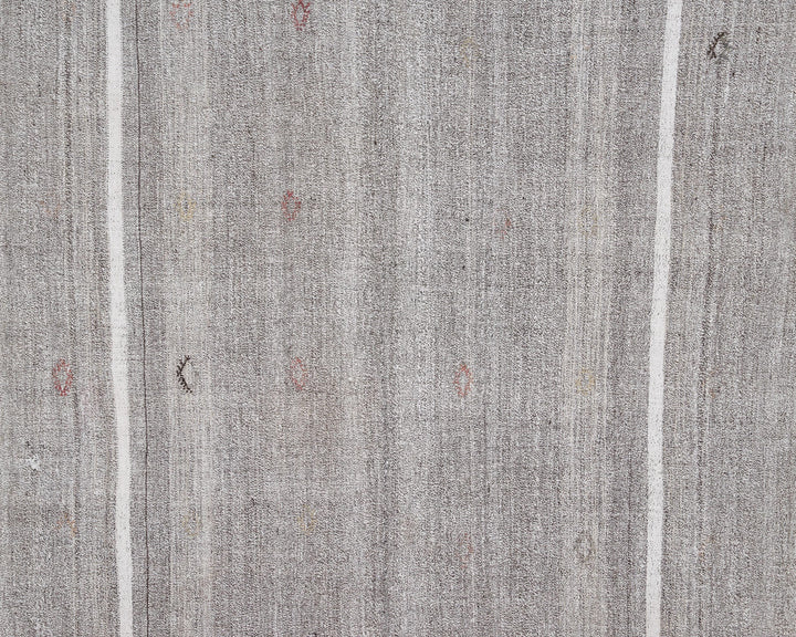 Gray Kilim Rug 5' 11" x 7' 7" | No. VR45413