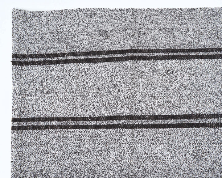 Gray Kilim Rug 5' 3" x 6' 7" | No. VR65713