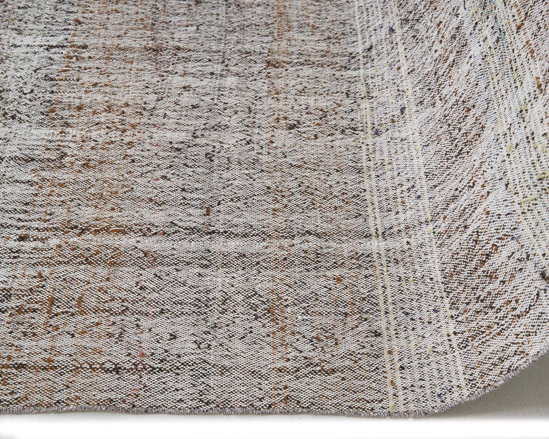 Gray Kilim Rug 7' 1" x 9' 4" | No. VR14312