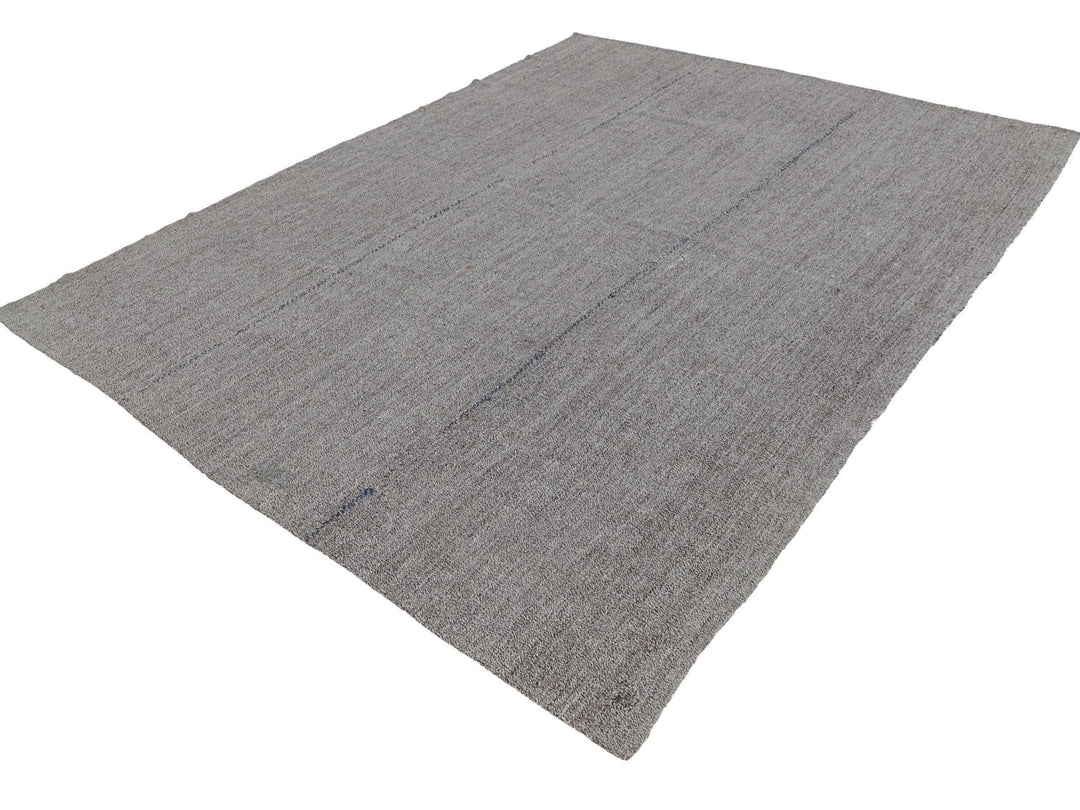 Gray Kilim Rug 8' x 10' | No. VR80071