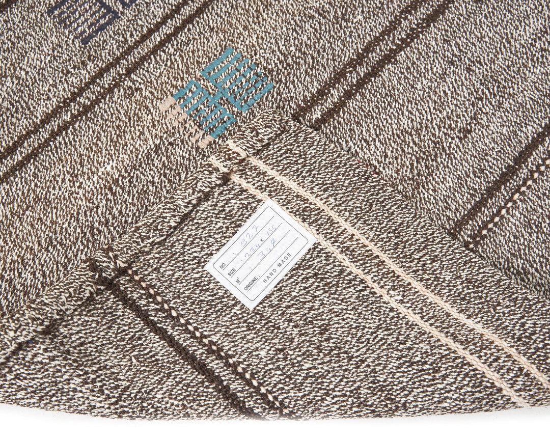 Gray Kilim Rug 6' 3" x 8' 4" | No. VR91247