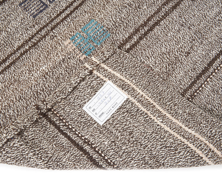 Gray Kilim Rug 6' 3" x 8' 4" | No. VR91247