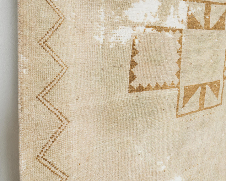 Beige Runner Rug 4' 2" x 12' 10" | No. VR40889