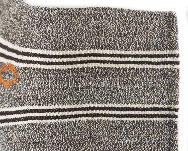 Gray Kilim Rug 5' 7" x 7' 3" | No. VR46147