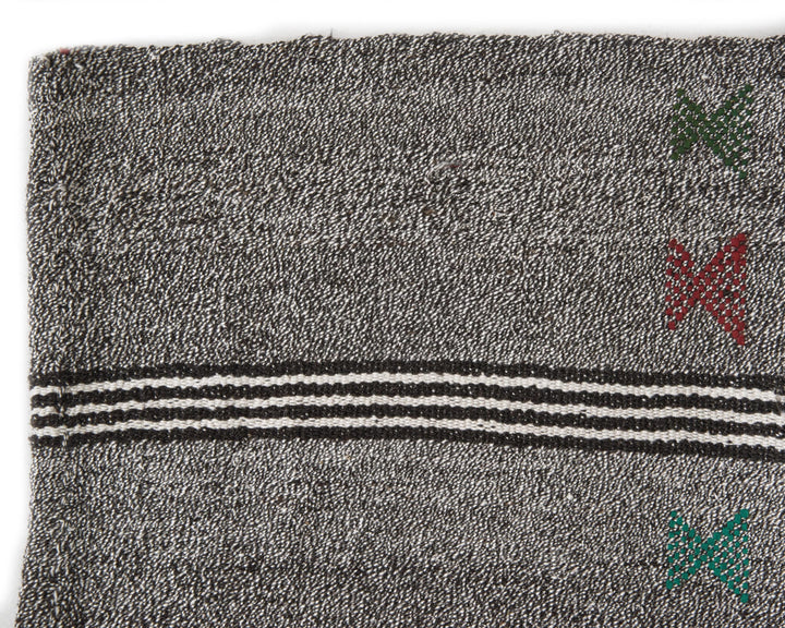 Gray Kilim Rug 6' 5" x 8' | No. VR98727