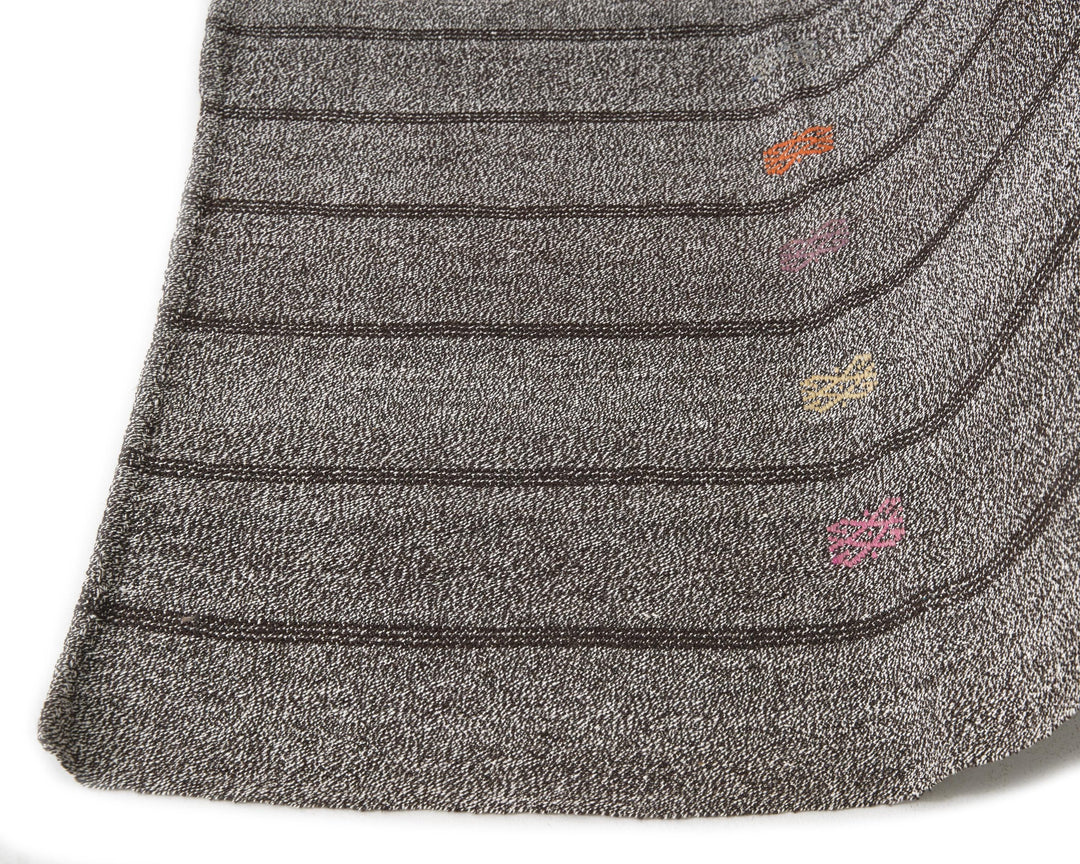 Gray Kilim Rug 6' 1" x 8' 4" | No. VR57790