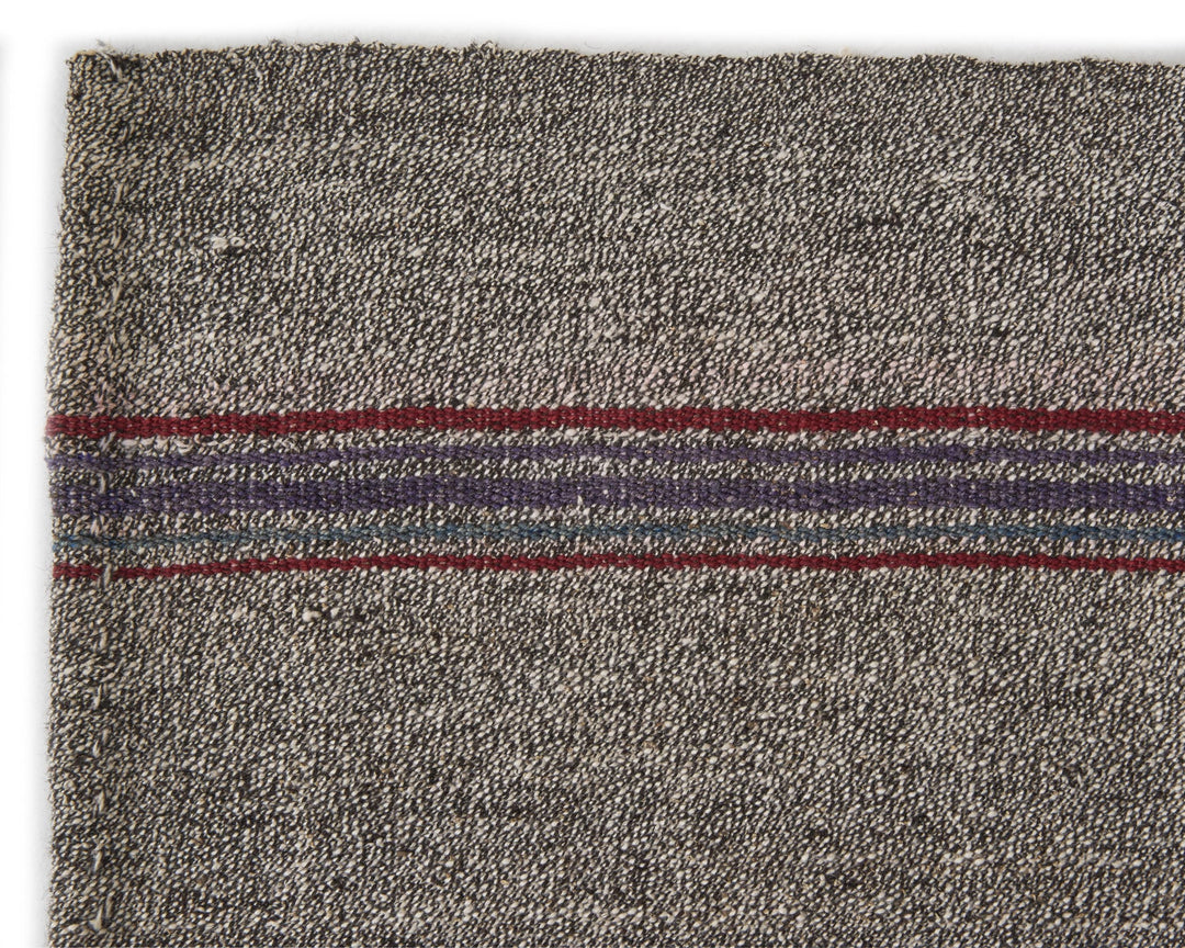 Gray Kilim Rug 6' 1" x 7' 10" | No. VR31422