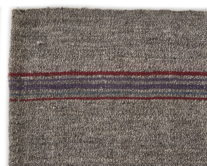 Gray Kilim Rug 6' 1" x 7' 10" | No. VR31422