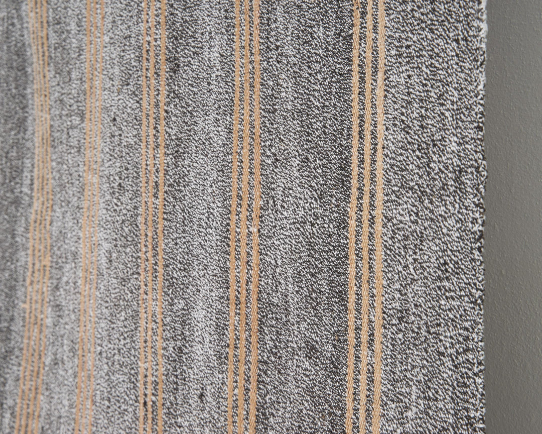 Gray Kilim Rug 6' 4" x 7' 10" | No. VR18563