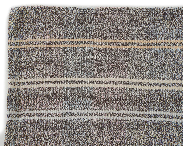 Gray Kilim Rug 4' 7" x 9' 4" | No. VR32650