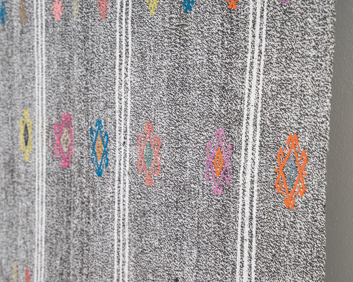 Gray Runner Rug 3' 11" x 9' | No. VR19040