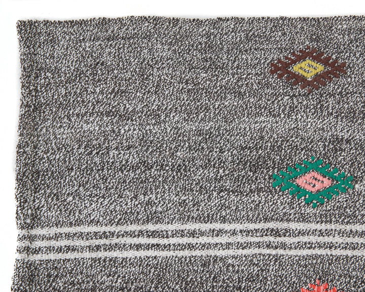 Gray Runner Rug 3' 11" x 9' | No. VR19040
