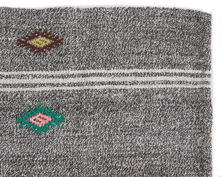 Gray Runner Rug 3' 11" x 9' | No. VR19040