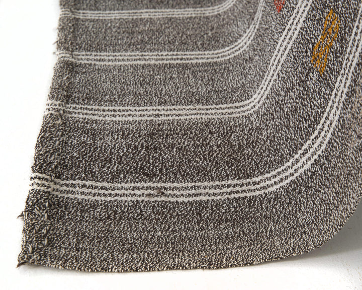 Gray Kilim Rug 6' 2" x 7' 3" | No. VR97496