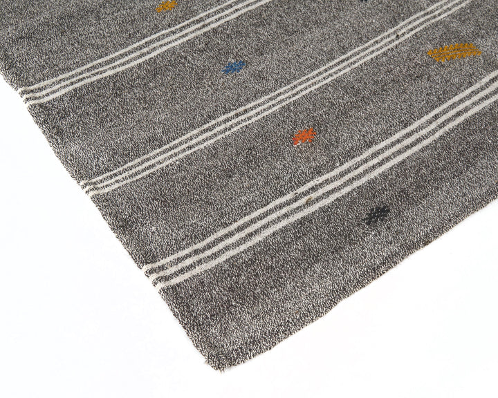 Gray Kilim Rug 5' 11" x 10' | No. VR22162