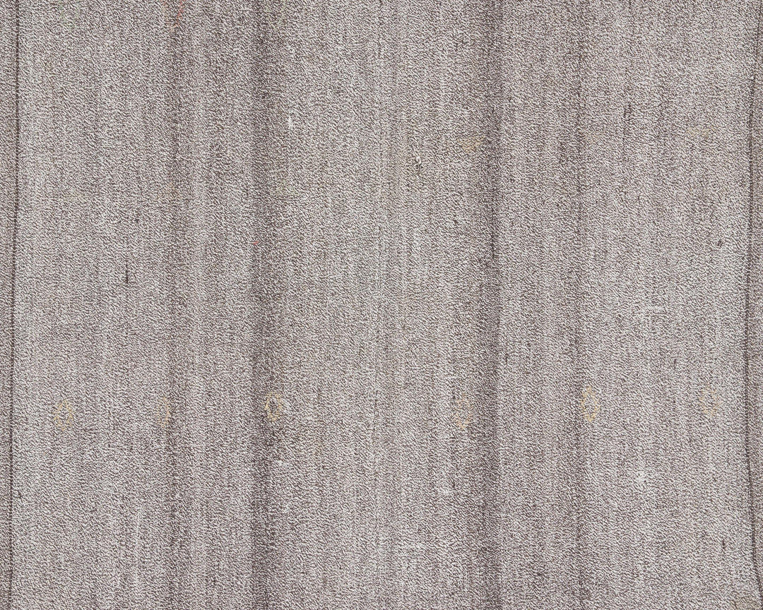 Gray Kilim Rug 6' 5" x 7' 9" | No. VR28456