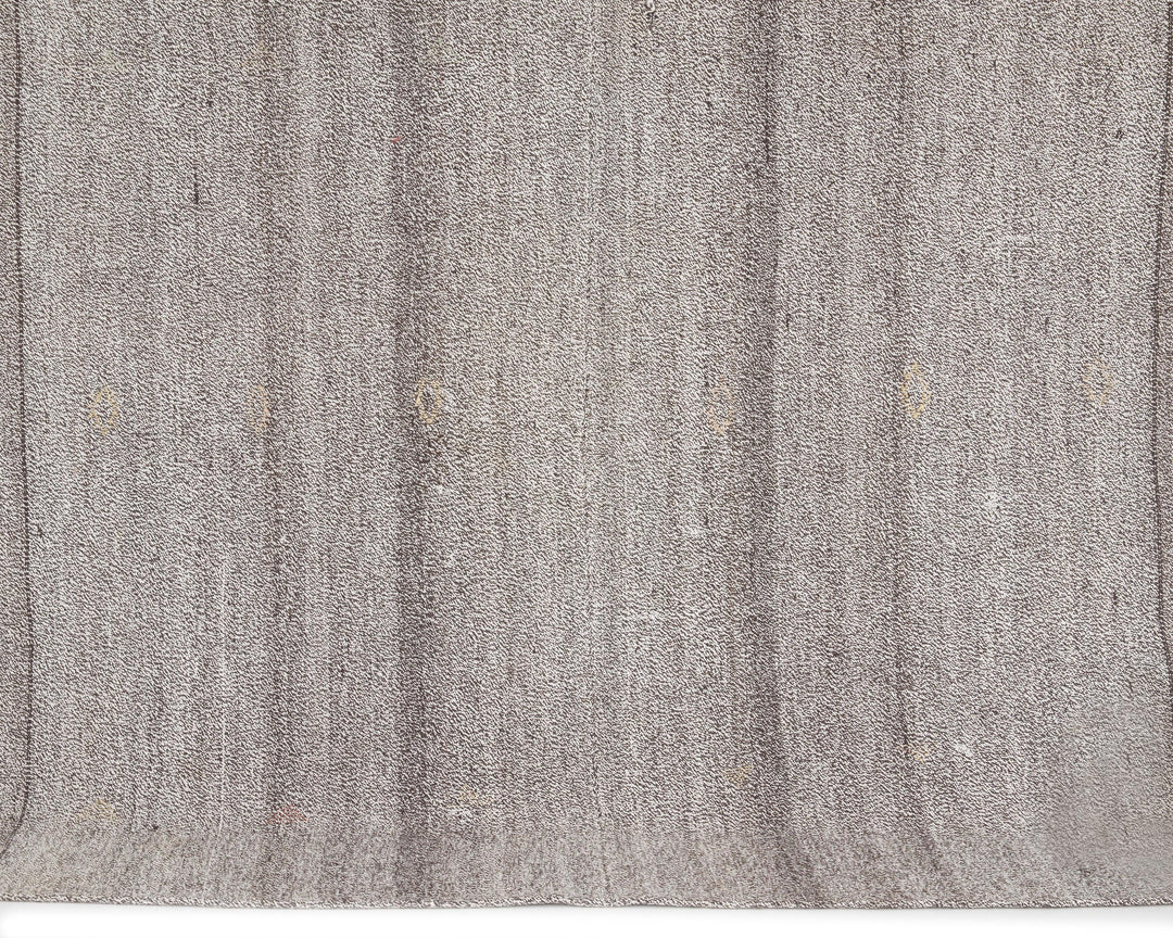 Gray Kilim Rug 6' 5" x 7' 9" | No. VR28456