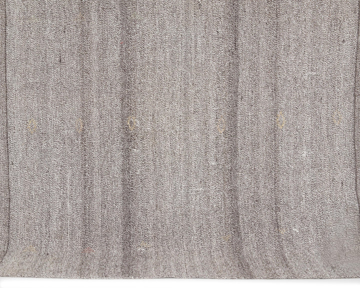 Gray Kilim Rug 6' 5" x 7' 9" | No. VR28456