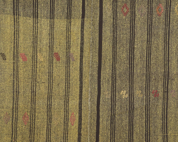 Yellow Kilim Rug 5' 7" x 8' 4" | No. VR61496