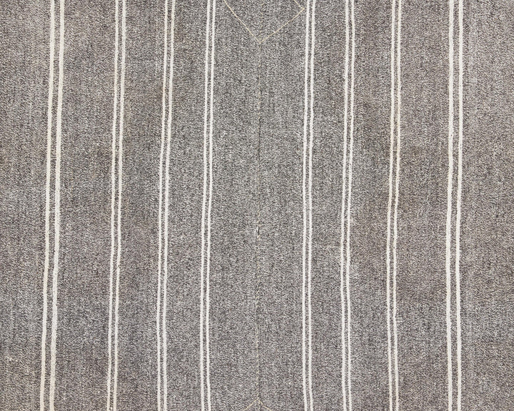 Gray Kilim Rug 4' 9" x 6' 7" | No. VR68167