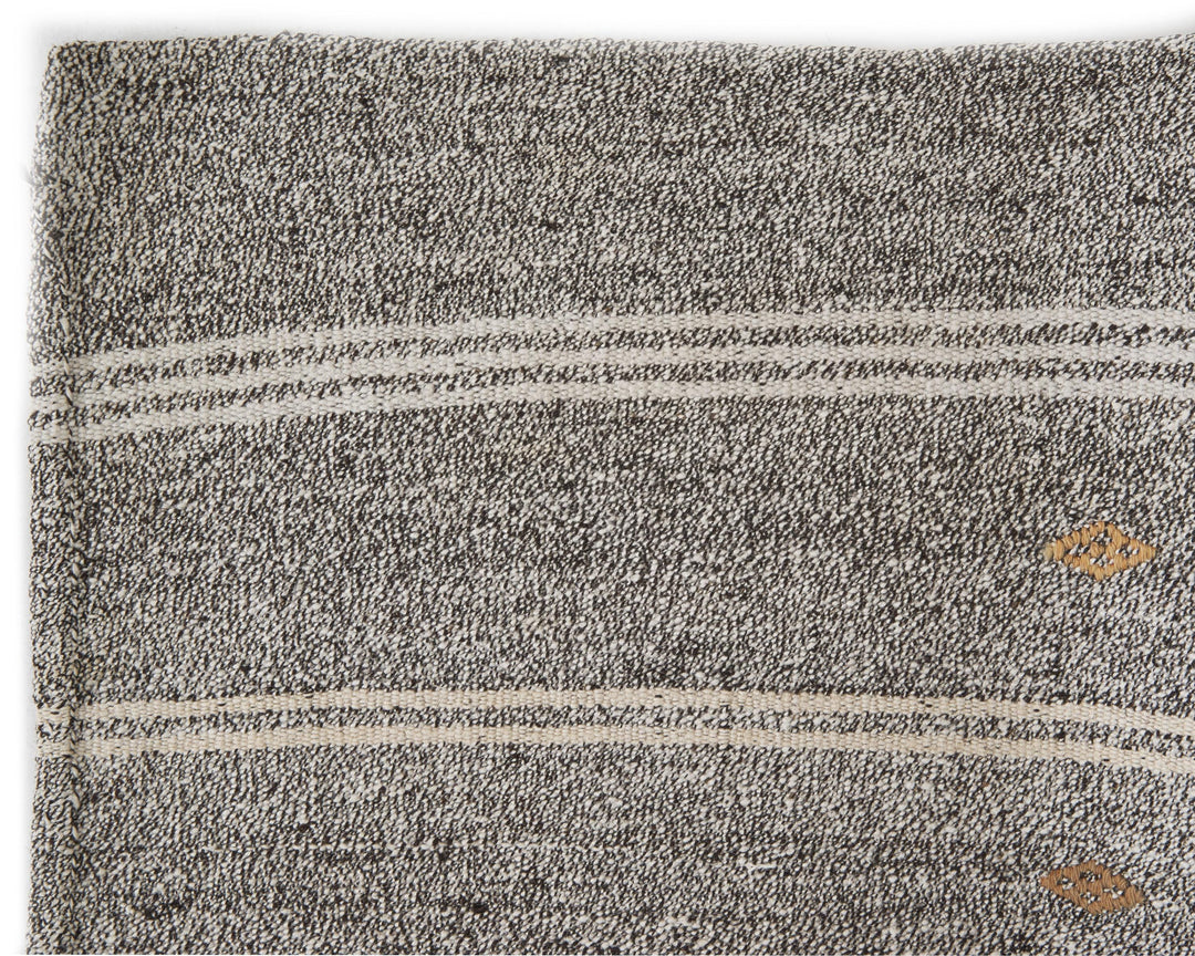 Gray Kilim Rug 7' 1" x 8' 4" | No. VR78175