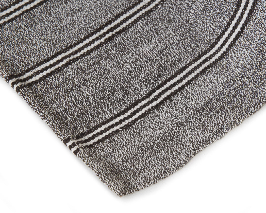Gray Kilim Rug 6' 1" x 7' 4" | No. VR39816