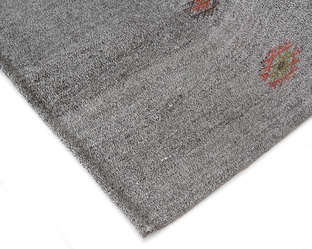 Gray Kilim Rug 6' 10" x 8' 2" | No. VR27832