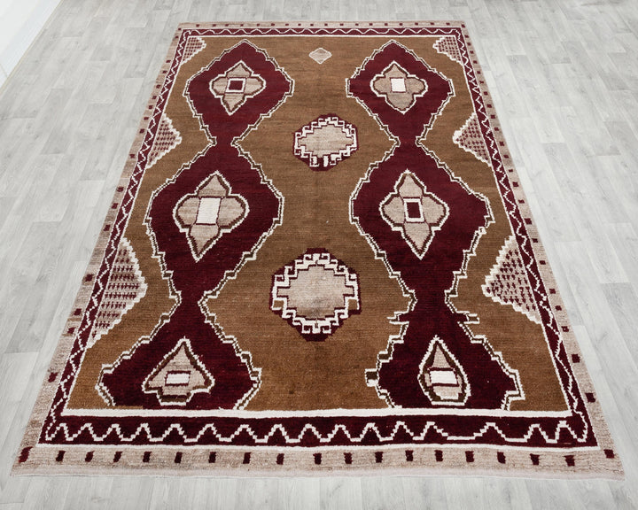 Neutral Oushak Rug 9' 8" x 12' 5" | No. VR50510