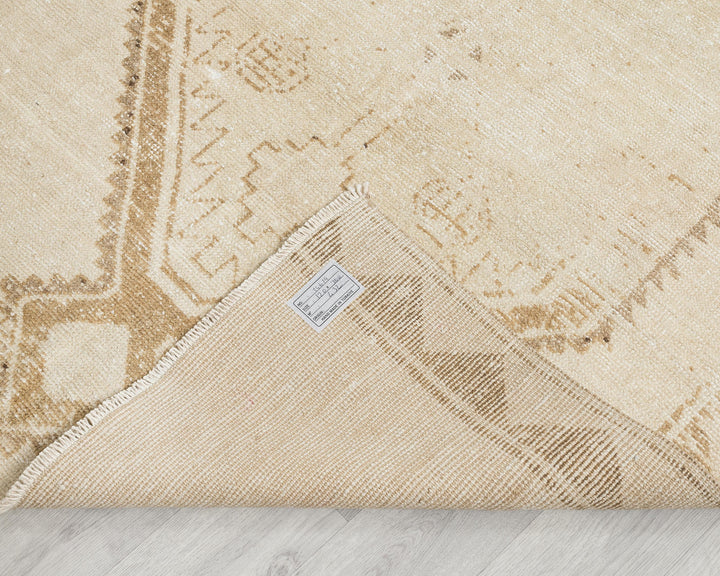 Beige Runner Rug 3' 11" x 11' 10" | No. VR10850