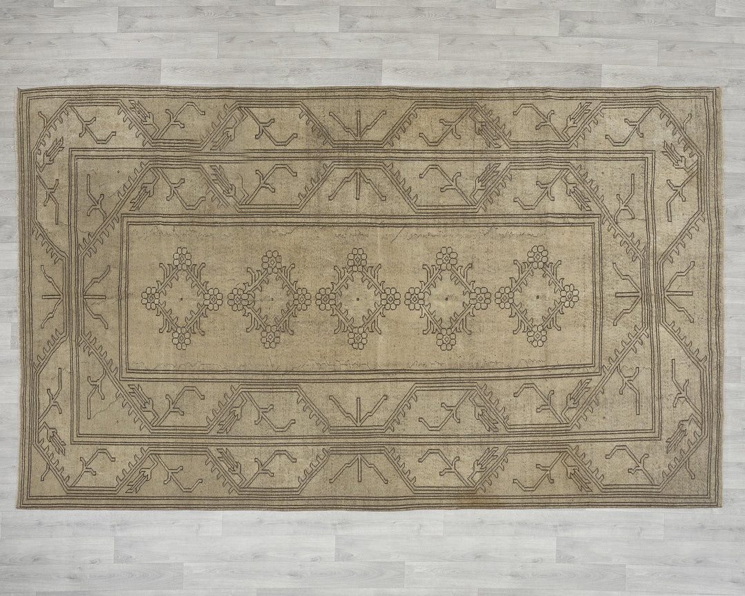 Terracotta Oushak Rug 6' x 10' 6" | No. VR29718