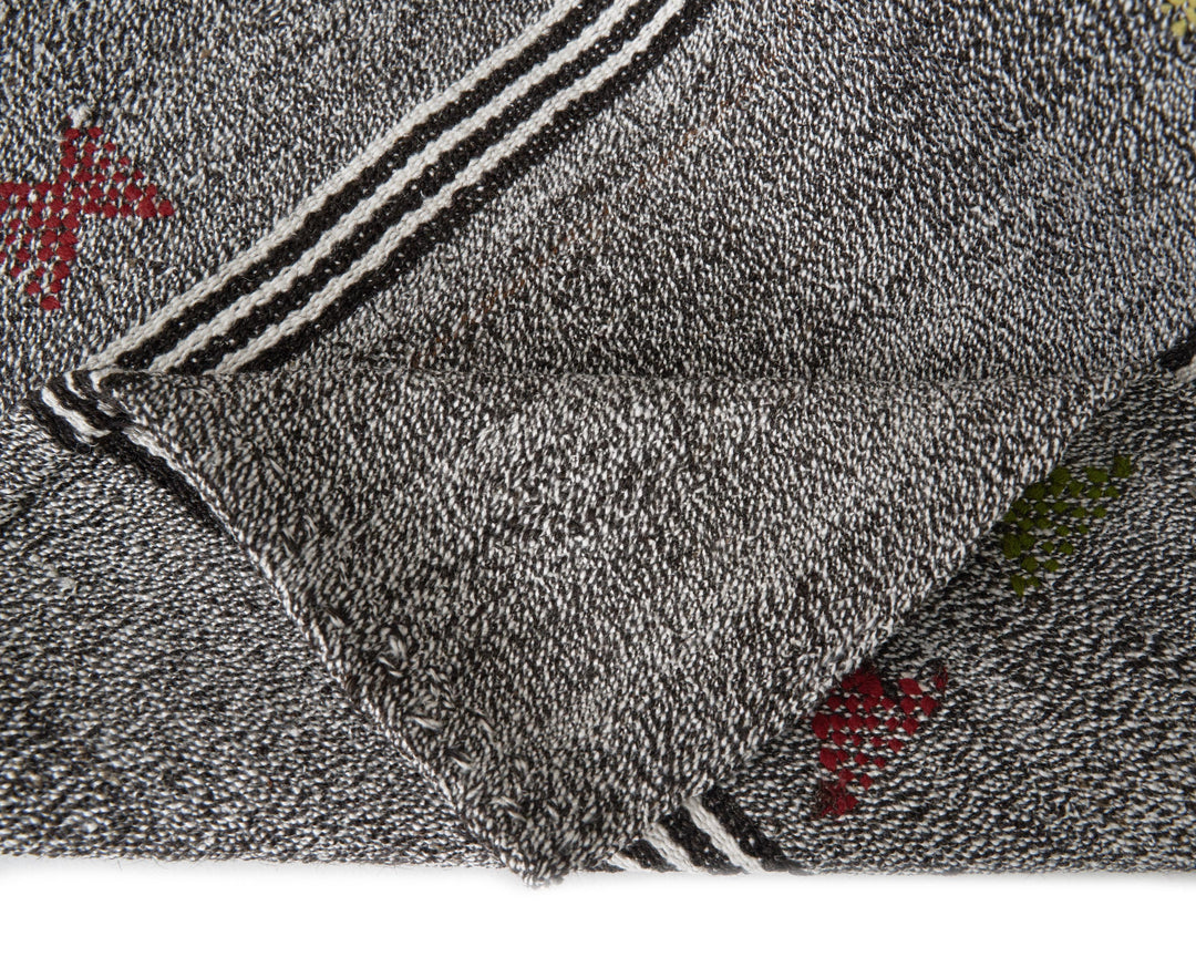 Gray Kilim Rug 6' 5" x 8' | No. VR98727