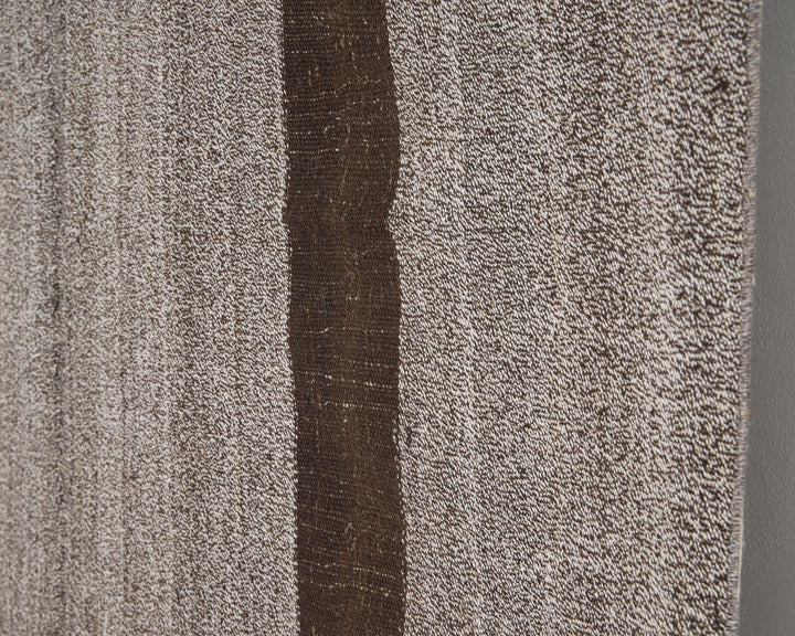 Black Kilim Rug 6' 5" x 8' 2" | No. VR72833