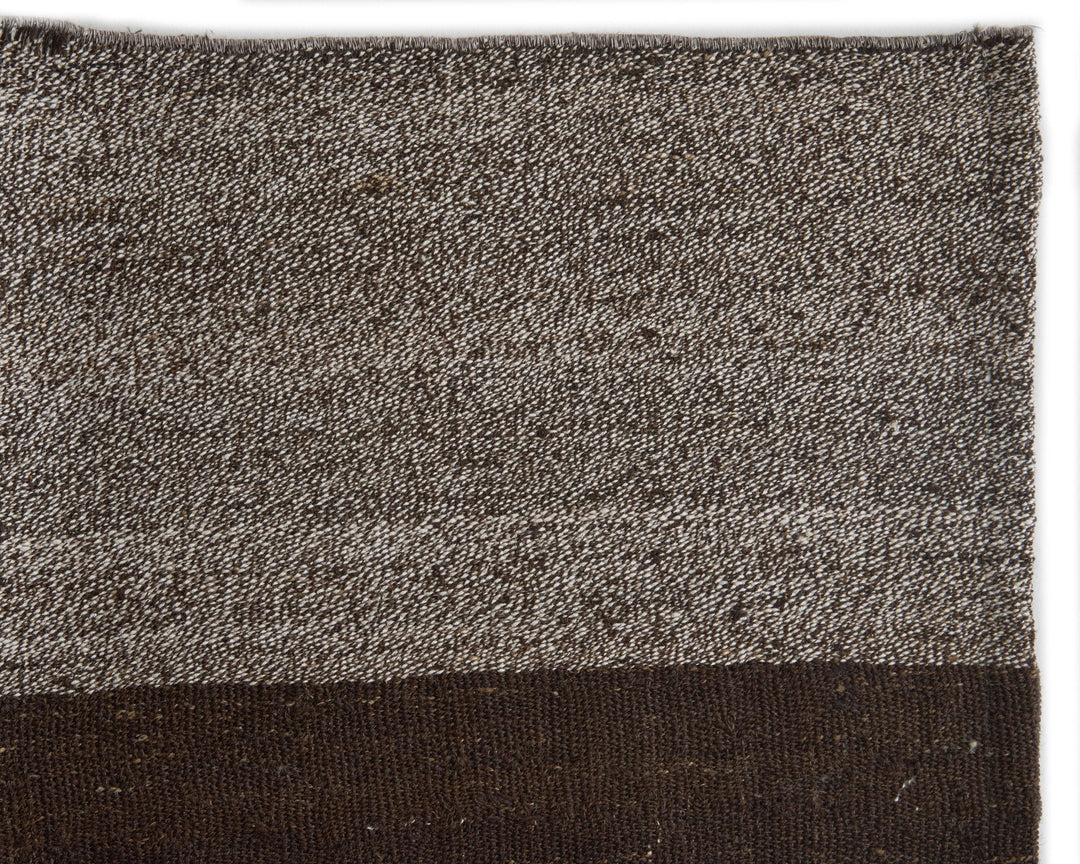 Black Kilim Rug 6' 5" x 8' 2" | No. VR72833